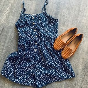 Little girls slip on flats sandals